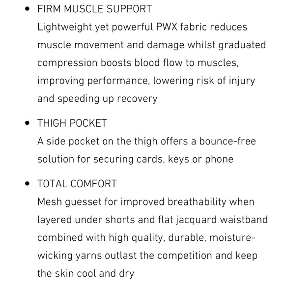 Men’s 2XU Accelerate Compression Tights Black & Camo (Large Tall) - Picture 10 of 14